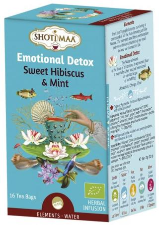 Shoti Maa čaje SHOTI MAA Živly - VODA: Emocionální detoxikace - ajurvédský Yogi čaj