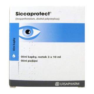 SICCAPROTECT  3X10ML Oční kapky, roztok