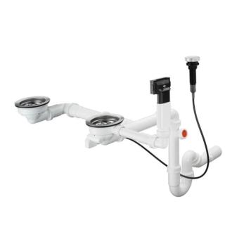 Sifon k dřezu Hansgrohe chrom 43938000