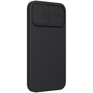 Silikonový kryt Nillkin CamShield Silky Magnetic pro Apple iPhone 14, černá