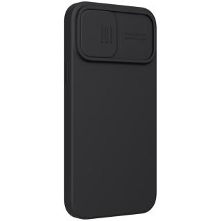 Silikonový kryt Nillkin CamShield Silky Magnetic pro Apple iPhone 14 Pro, černá