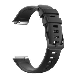 Silikonový řemínek FIXED Silicone Strap pro Huawei Band 7, černá