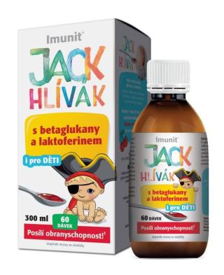 Simply You Hlíva JACK HLÍVÁK sirup 300 ml glukany a laktoferin