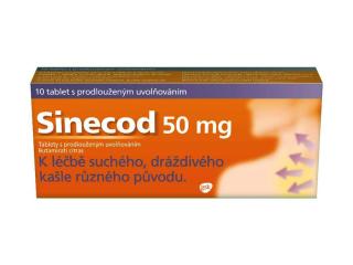 Sinecod 50mg 10 tablet