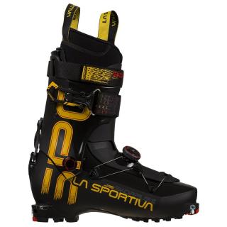 Skialpové lyžáky La Sportiva Skorpius CR II Black/Yellow 27,5