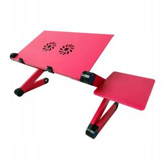 Skládací stolní stojan na notebook Humanized Rose Red