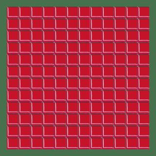Skleněná mozaika Premium Mosaic červená 30x30 cm lesk MOS25RE