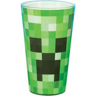 Sklenice Minecraft Creeper