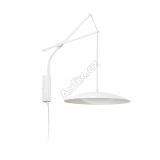 SLIM LED nástěnná nastavitelná lampa, bílá - FARO