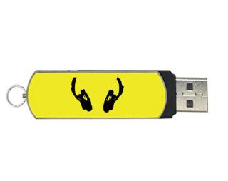 Sluchátka Flash disk USB 8 GB