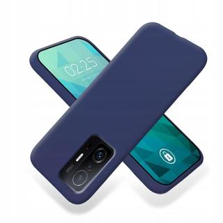 Smooth Pouzdro Pro Xiaomi 11T 5G Case Matná Tmavě Modrá