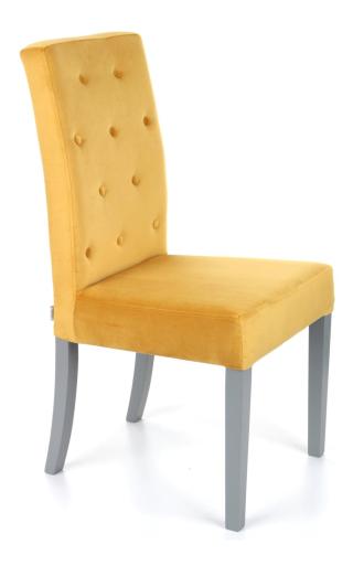 Snap Simple 100 s knoflíky židle bílá