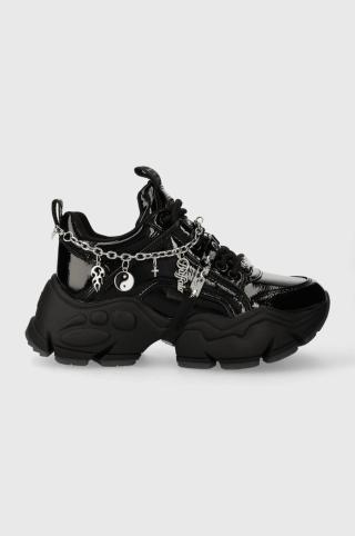 Sneakers boty Buffalo Binary Charm černá barva, 1636006