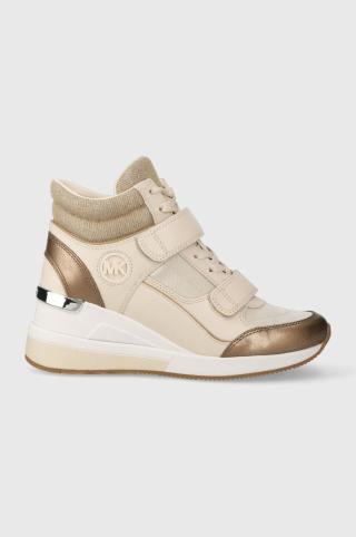 Sneakers boty MICHAEL Michael Kors Gentry béžová barva, 43F3GYFE4D