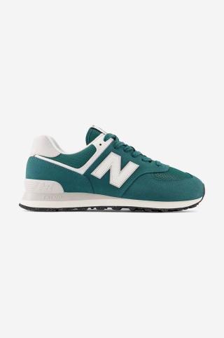 Sneakers boty New Balance U574G2R zelená barva, U574G2R-G2R