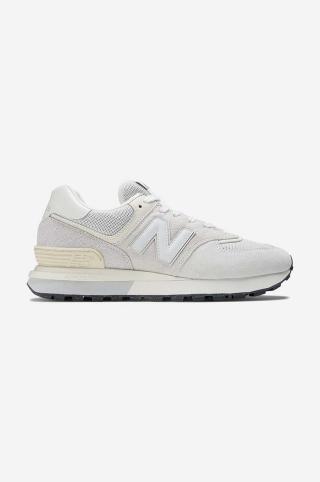 Sneakers boty New Balance U574LGGL šedá barva