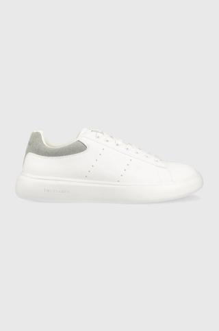 Sneakers boty Trussardi New Yrias bílá barva, 77A00513 9Y099998