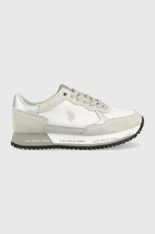 Sneakers boty U.S. Polo Assn. CLEEF šedá barva