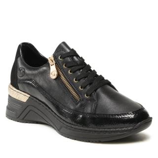 Sneakersy RIEKER - N4330-00 Schwarz