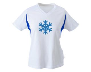 Sněhová vločka Funkční tričko dámské