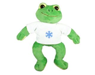 Sněhová vločka Plyšová žába