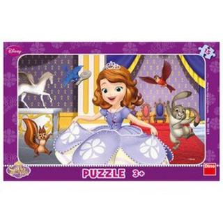 Sofia První - rámové puzzle 15 dílků