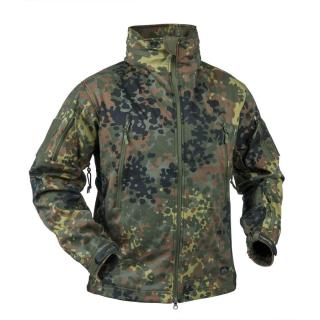 Softshellová bunda Gunfighter Windblocker Helikon-Tex® - flecktarn