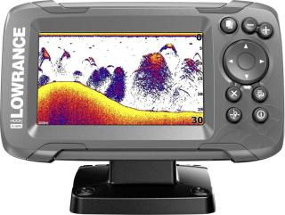 Sonar na ryby Lowrance Hook²-4x / bez GPS / šedá