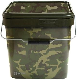 Sonik kbelík camo square bucket - 5 l