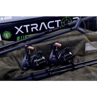 Sonik Pruty s navijáky a podběrákem Xtractor 2 Rod Carp Kit 10' 3m 3,5lb