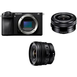 Sony Alpha A6700 + E PZ 16–50 mm f/3,5–5,6 + E PZ 10-20mm F4 G