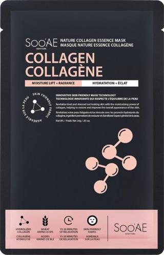 Soo'AE Nature collagen essence kolagenová maska 25 g