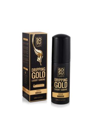 SOSU by Suzanne Jackson Samoopalovací pěna Medium Dripping Gold Luxury  150 ml