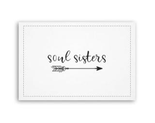 Soul sisters Fotoobraz 90x60 cm střední