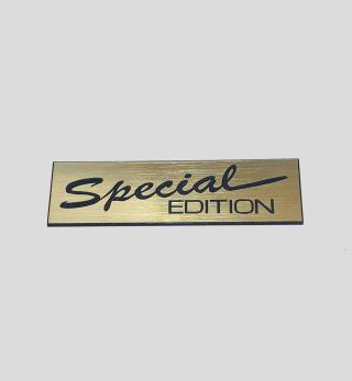 Speciální Edice znak 140 x 40 mm * Zlatý