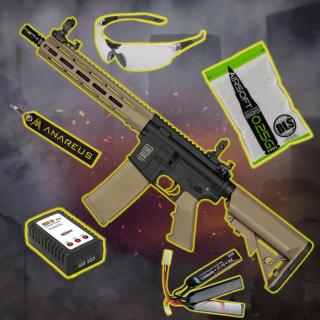 Specna Arms Startovací Set - M4 FLEX™  - Písková
