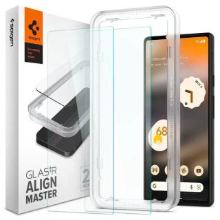 Spigen Glass AlignMaster 2 Pack, clear – Google Pixel 6a, AGL04695