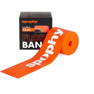 Spophy Flossband kompresní terapeutická guma barva Orange, 5 cm x 2 m 1 ks