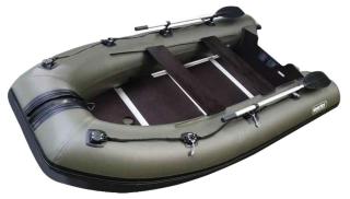 Sportex člun nutria zelený 310 pevná dřevěná podlaha + fasten