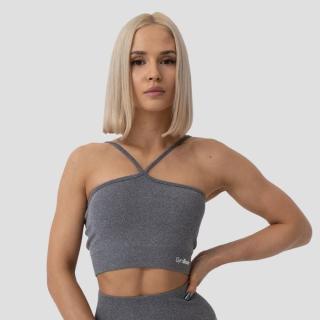 Sportovní podprsenka Halter FLO Grey S - GymBeam