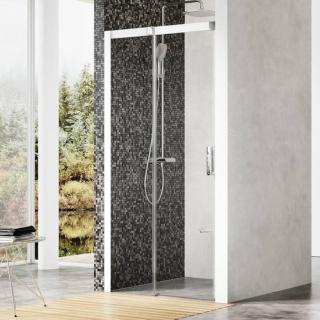 Sprchové dveře 110x195 cm levá Ravak Matrix bílá 0WLD0100Z1