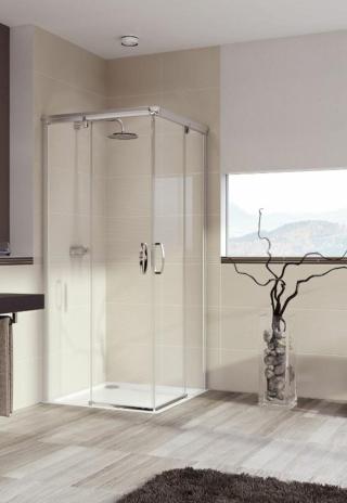 Sprchové dveře 90x90x200 cm Huppe Aura elegance chrom lesklý 401309.092.322.730