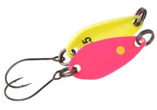 Spro plandavka trout master incy spoon pink yellow - 3,5 g