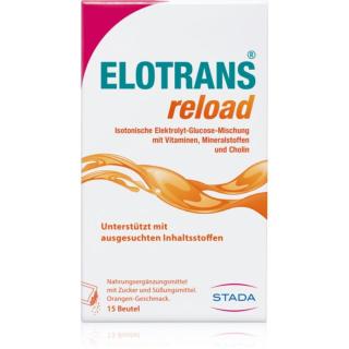 STADA Elotrans reload prášek na přípravu nápoje k zajištění elektrolytické rovnováhy 15 ks