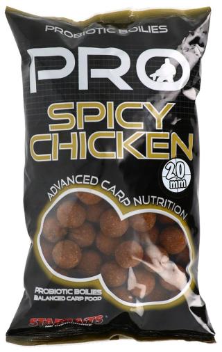 Starbaits Boilie Probiotic Spicy Chicken Hmotnost: 1kg, Průměr: 14mm