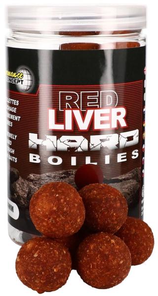 Starbaits boilie red liver hard 200 g - 24 mm