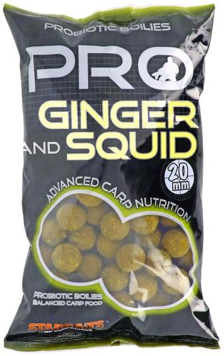 Starbaits Boilies Pro Ginger Squid 1kg Hmotnost: 1kg, Průměr: 20mm