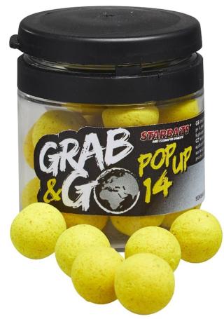 Starbaits Plovoucí Boilie POP-UP Global Pineapple Hmotnost: 20g, Průměr: 14mm