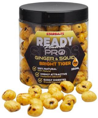 Starbaits Tygří ořech Bright Ready Seeds Pro 250ml - Ginger Squid