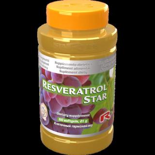 STARLIFE Resveratrol Star 60 tobolek